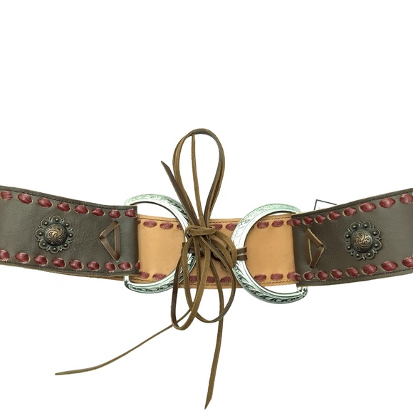 Horse Shoes Brand Leather Belt